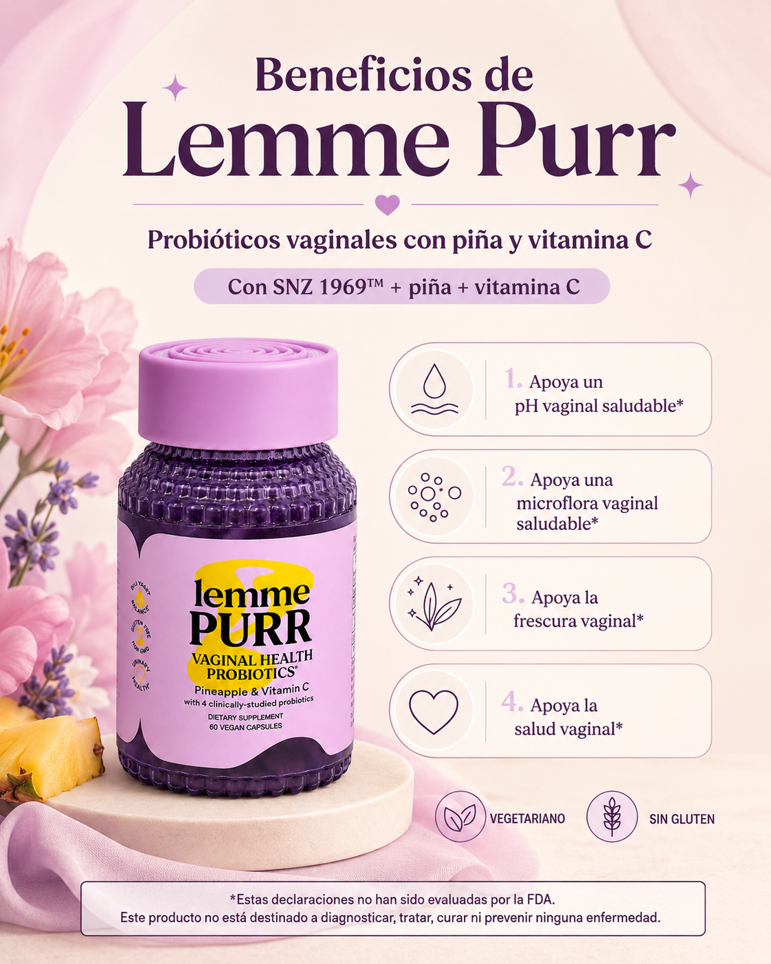 Probiótico para Salud Íntima